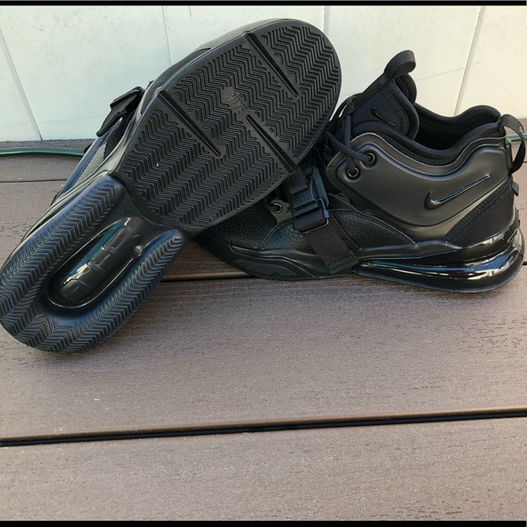 Nike Air Force 270 Triple Black Sneakers - Picture 7 of 8